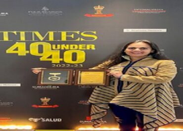 Aditi Mittal, Director at IndiaBonds and A. K. Group wins Times 40 Under 40 Award