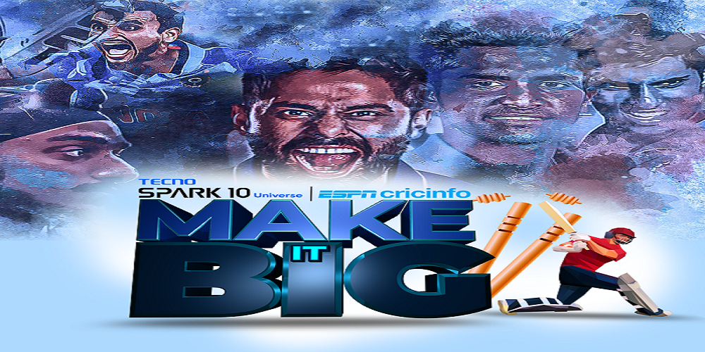 TECNO Collaborates with ESPNcricinfo to Bring Exclusive Make It Big Stories of New-Age Cricketers, This Cricket Season