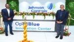 Johnson Controls open blue centre