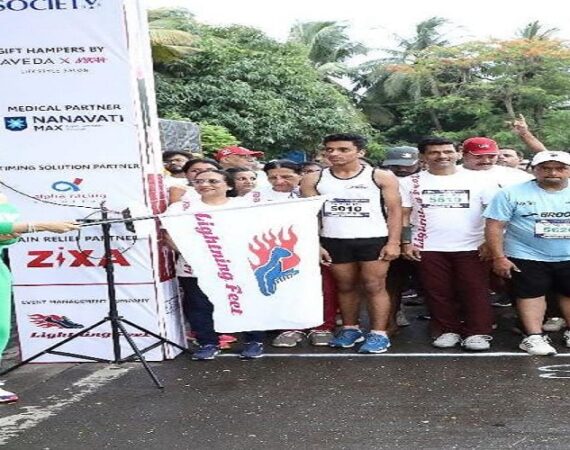 Ameesha Patel Half Marathon