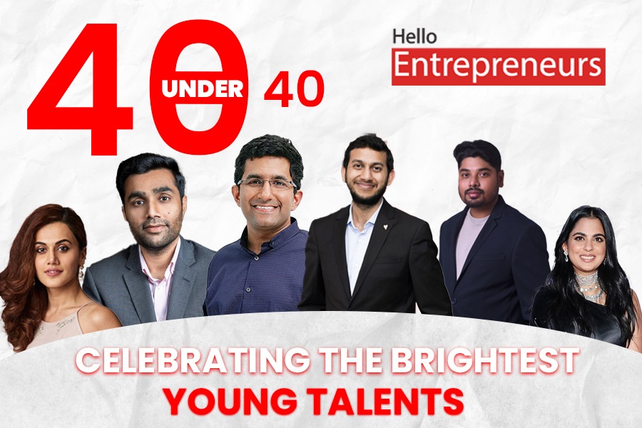 Hello Entrepreneurs unveils “40 Under 40” list, featuring brightest young talents