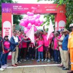 “Gleneagles BGS Hospital’s ‘Pink Wave’ Marks 9 Years: Over 1,000 Join ‘Pink Up the Pace 2024’ for Breast Cancer Awareness Despite Heavy Rain”