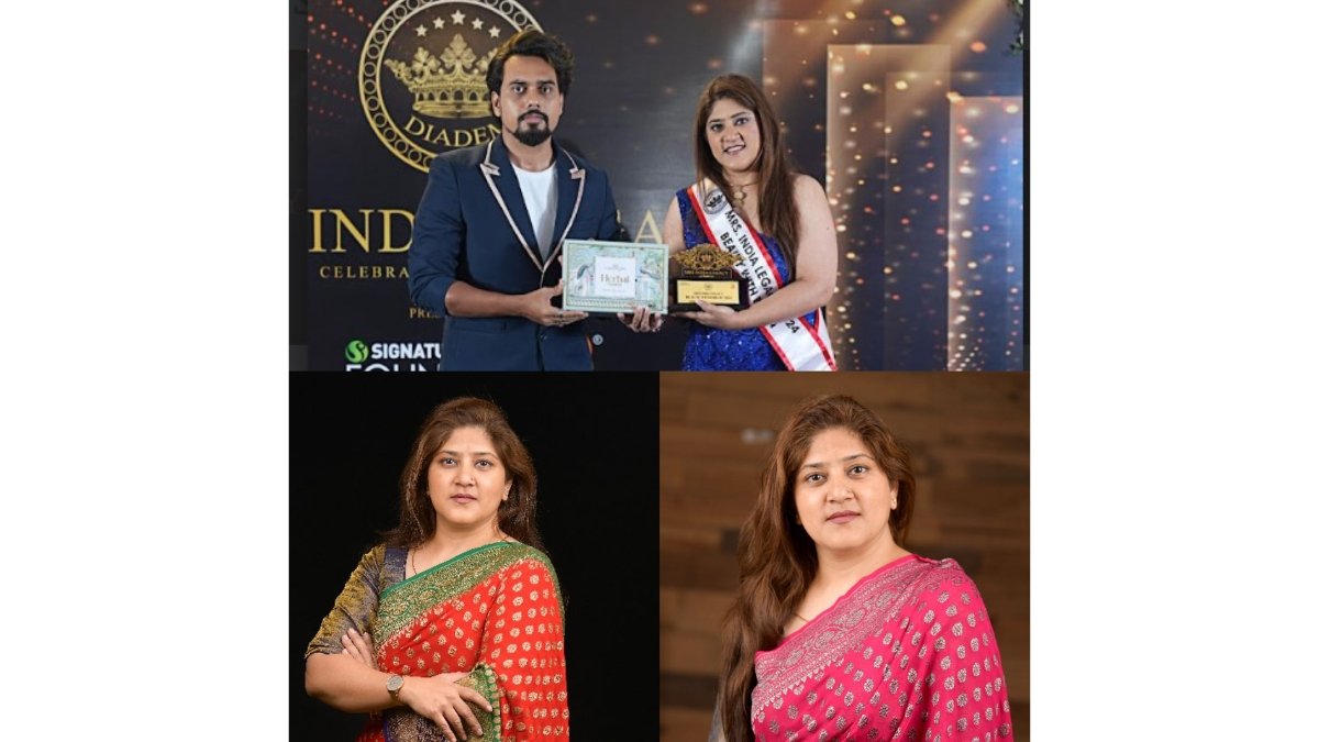 Madhavi Saripalli, Sr. Mgmt Professional, wins Beauty with Brain at Mrs IndiaLegacy 2024