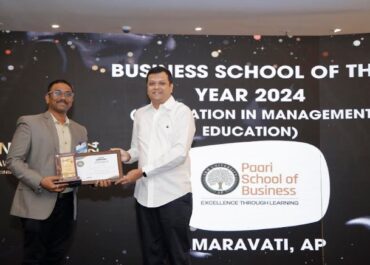 Paari School of Business at SRM University-AP Honoured with Prestigious Award for Innovation in Management Education