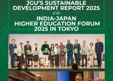 Japanese Education Minister Unveils JGU’s Sustainable Development Report 2025 at India-Japan Higher Education Forum in Tokyo