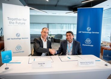 L&T Technology Services and thyssenkrupp Steering Business Unit Enter Into a Strategic Partnership to Establish a Global Software Hub in Pune, India