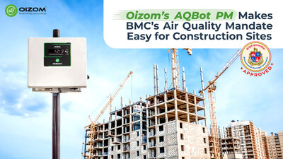 Oizom’s AQBot PM Makes BMC’s Air Quality Mandate Easy for Construction Sites