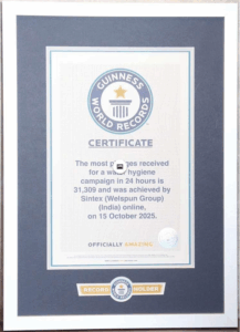 On Its 50th Anniversary, Sintex sets a ‘Guinness World Record’ to champion responsible water use across India