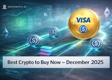 Best Crypto to Buy Now December 2025: Visa’s USDC Settlement Push Signals Institutional Confidence, DeepSnitch AI Rises 88%