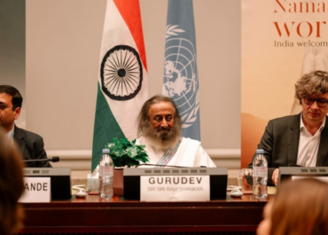 “Meditation Is Not a Luxury or a Fashion, It Is a Need of Today’s Society,” says Gurudev Sri Sri Ravi Shankar in Geneva Ahead of World Meditation Day