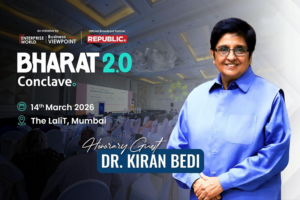 Bharat 2.0 Conclave to Host Dr. Kiran Bedi as the Honorary Guest; Republic TV Named Broadcast Partner