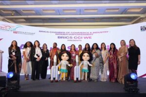 Mission ShakthiSAT Mascot Unveiled at BRICS CCI WE Summit 2026 – A Global Call for Inclusive Space Collaboration Led by India