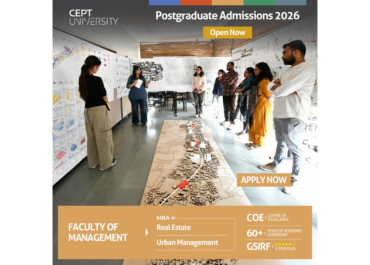 Tap into India’s Urban Growth Story with CEPT’s Specialised MBA Programs