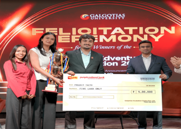 Global EDVentures 2026 Winners Felicitated at Galgotias University; Three Student Startups Receive Funding from INR 10 Crore Innovation Fund